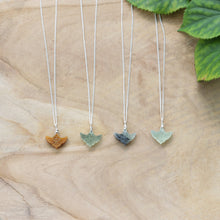 Load image into Gallery viewer, Handmade 925 Silver Natural Genuine Jade Zelda Hyrule Crest Pendant Necklace