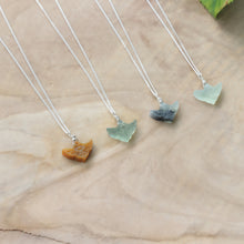 Load image into Gallery viewer, Handmade 925 Silver Natural Genuine Jade Zelda Hyrule Crest Pendant Necklace