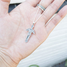 Load image into Gallery viewer, Handmade 925 Sterling Sliver Zelda Master sword Pendant Necklace