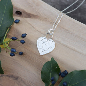 Hand-crafted S925 Sterling Silver Zelda Heart Container Pendant Necklace