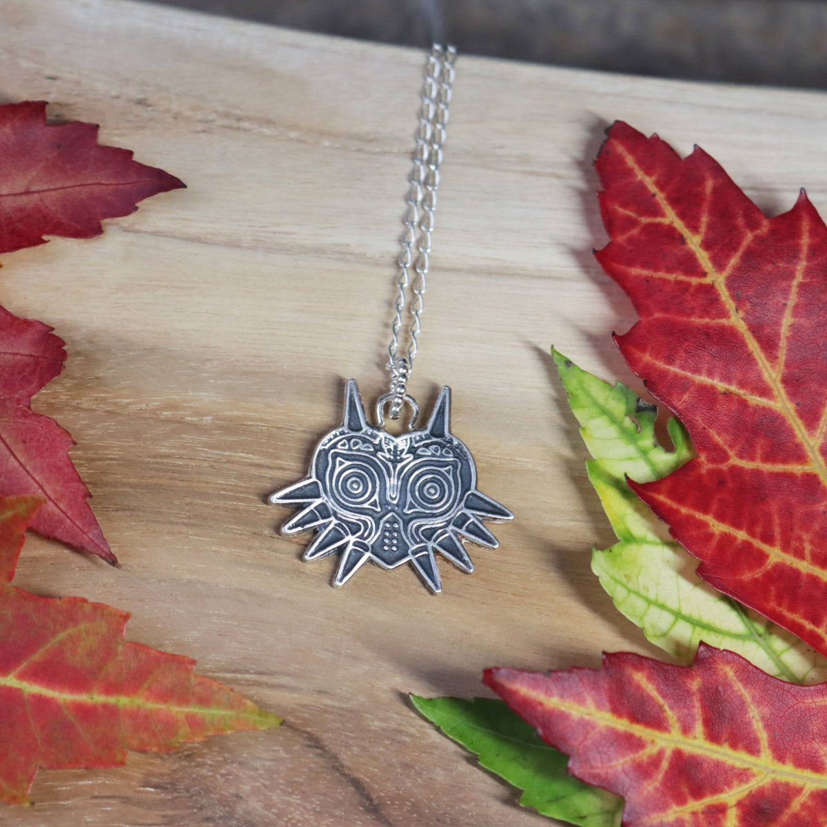 Hand-crafted S925 Zelda Majora's Mask Pendant Necklace – Joyous Crafts