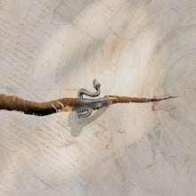 Load image into Gallery viewer, Handmade Sterling Silver Snake Ring Vintage Elegant